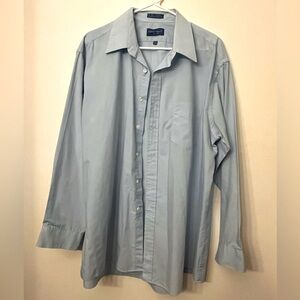 TOWNCRAFT VTG Men’s Blue Long Sleeve Button Down Shirt